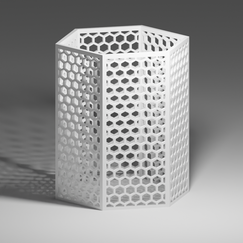 Pen Holder - Hex Version