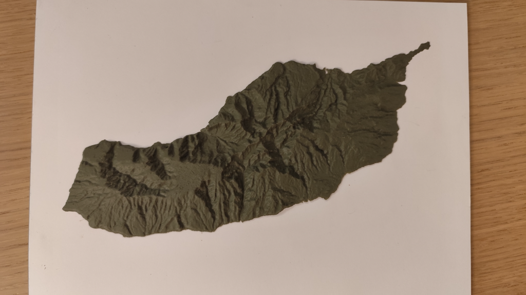 Madeira - 3D model (SRTM)