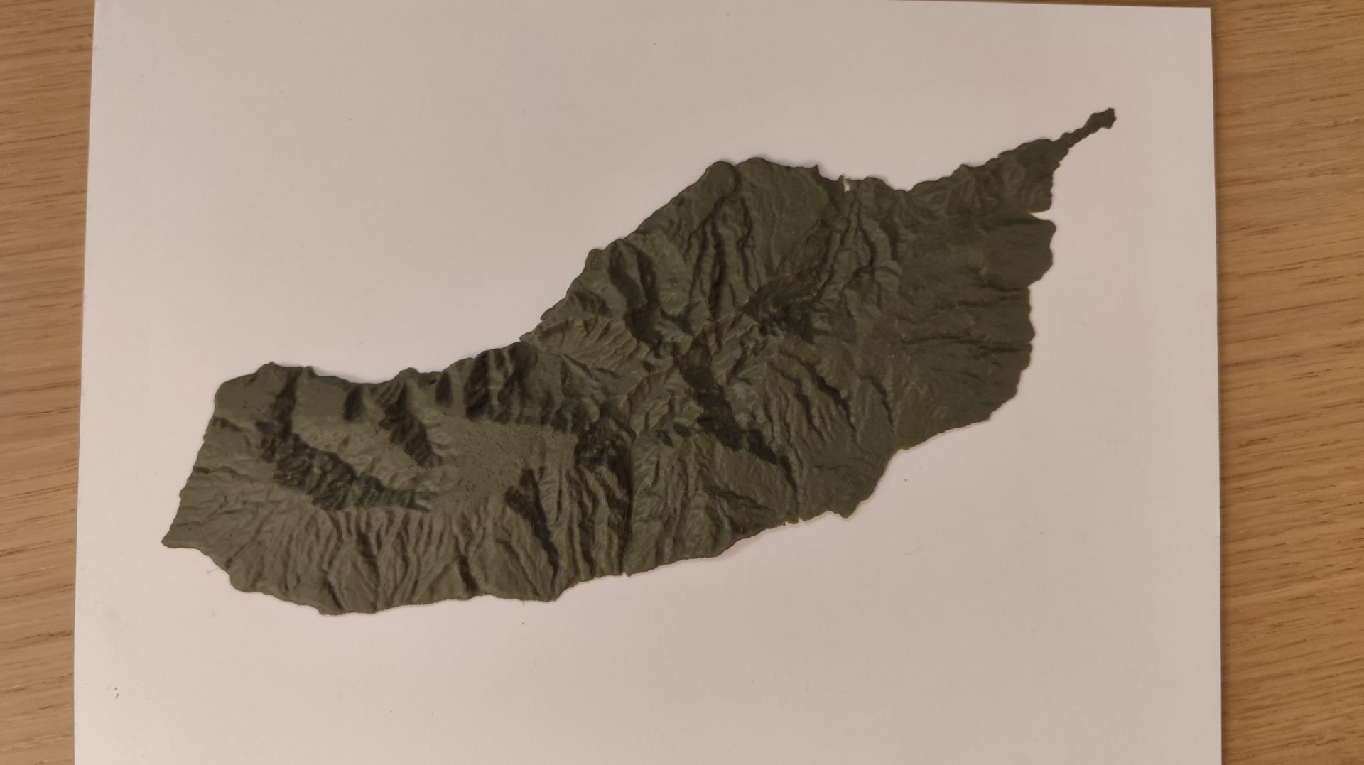 Madeira - 3D model (SRTM)