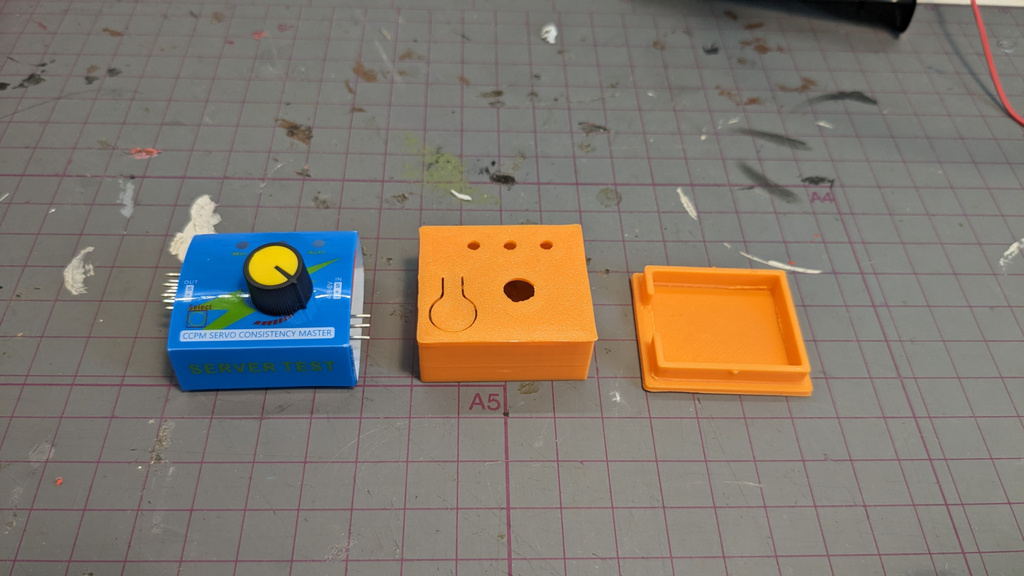 servo tester case (no additional parts required)