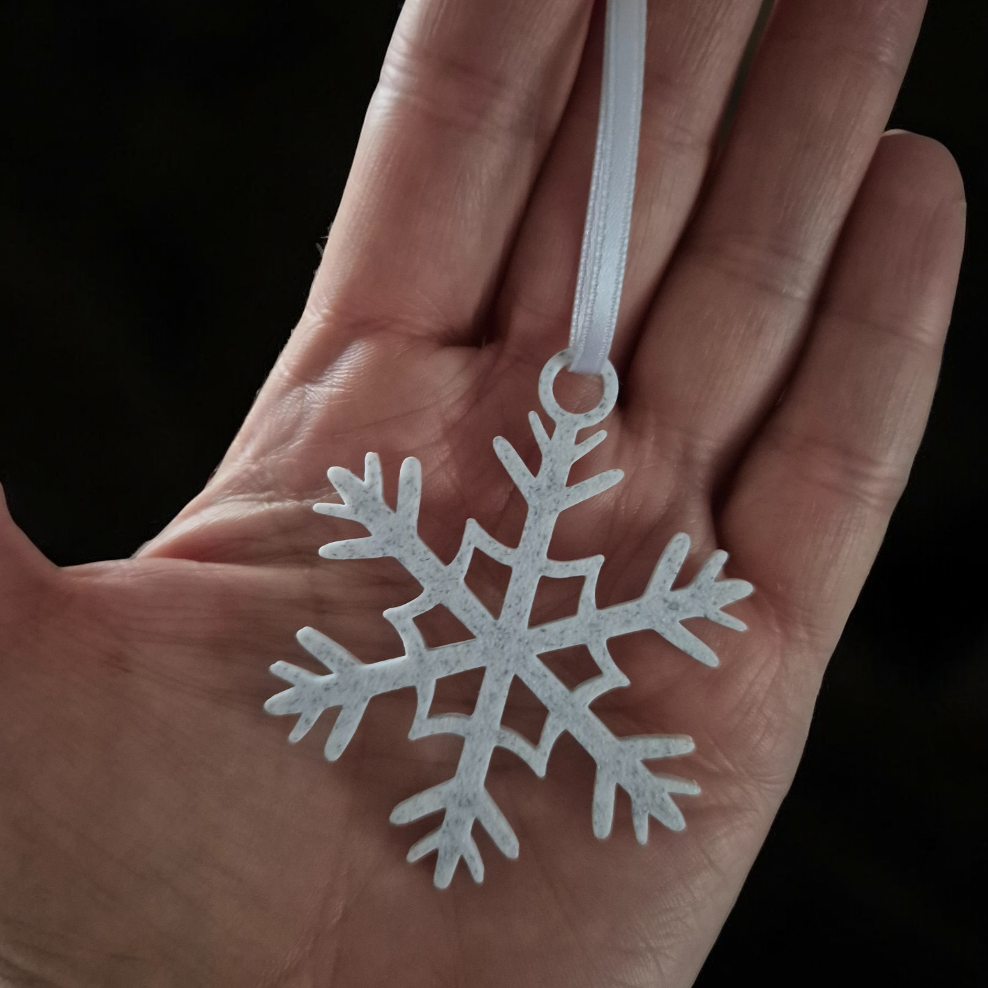 12 snowflakes for christmas decoration