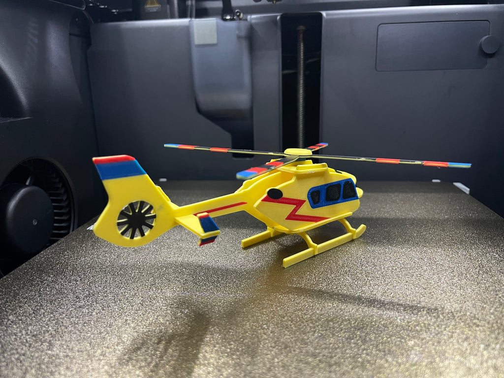 Helicopter Kit Card - EC 135 - Christmas Gift!