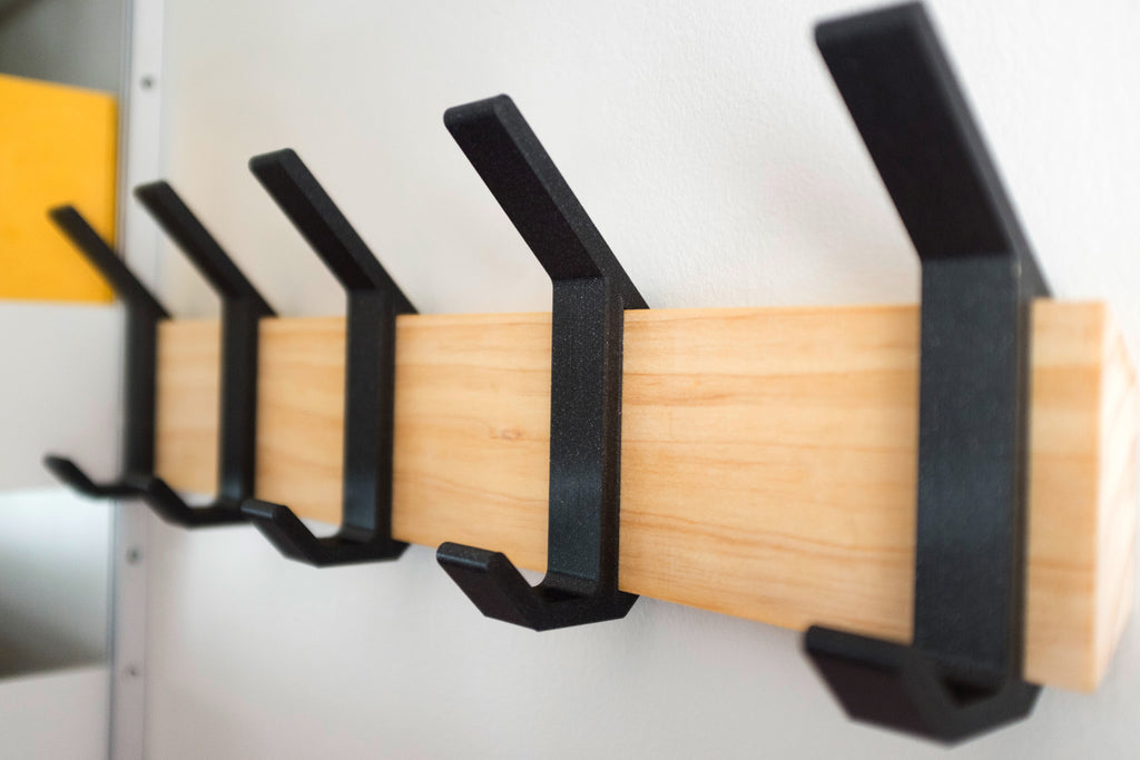 Coat Rack Hooks for French Cleat
