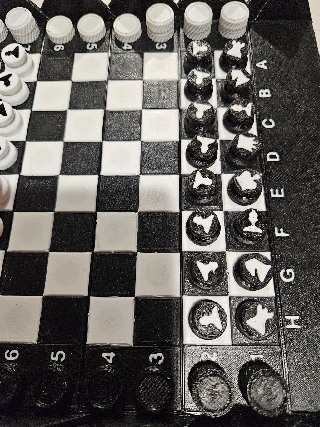 Roll-up Chess/Checker - magnetic