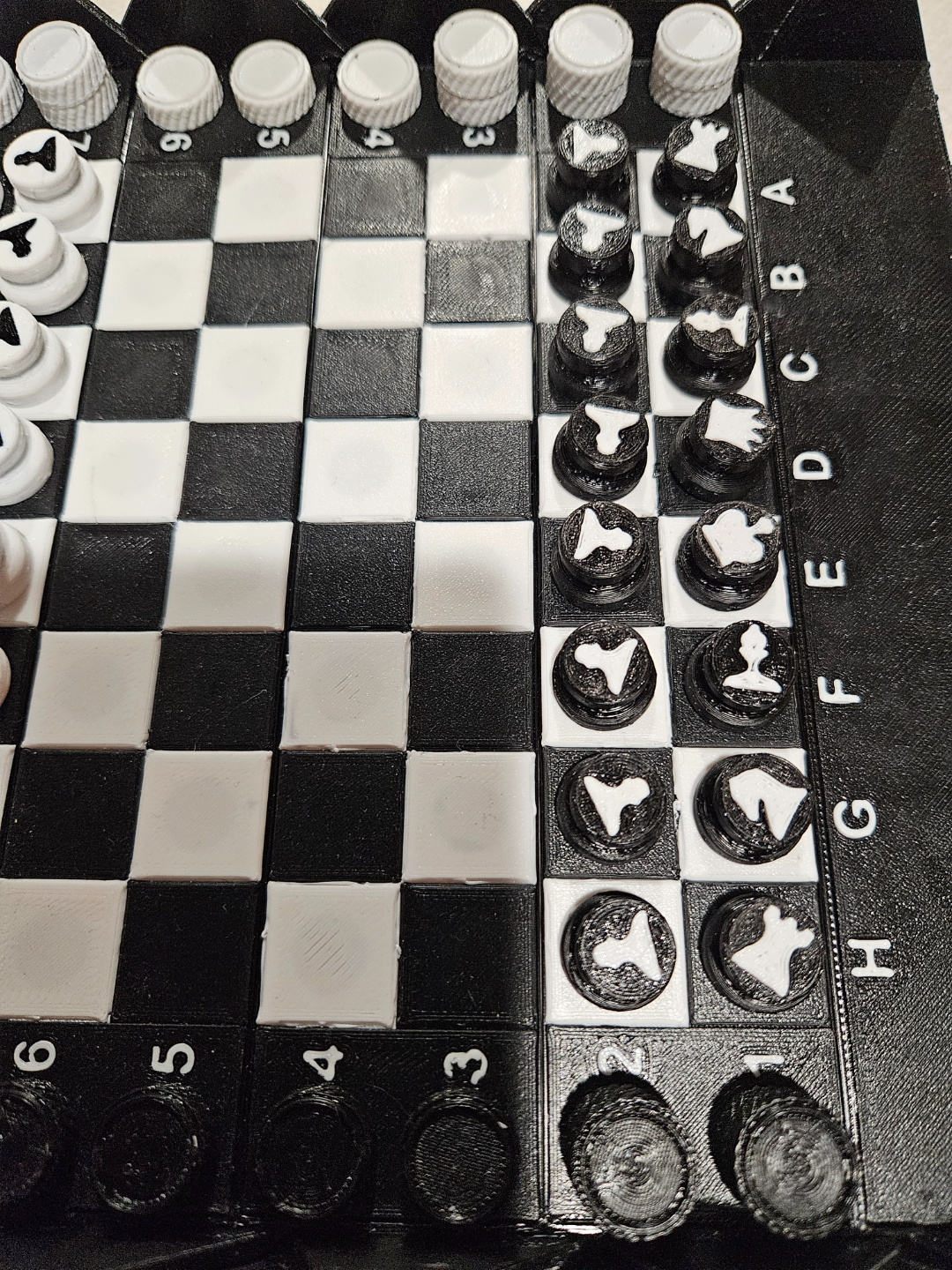 Roll-up Chess/Checker - magnetic