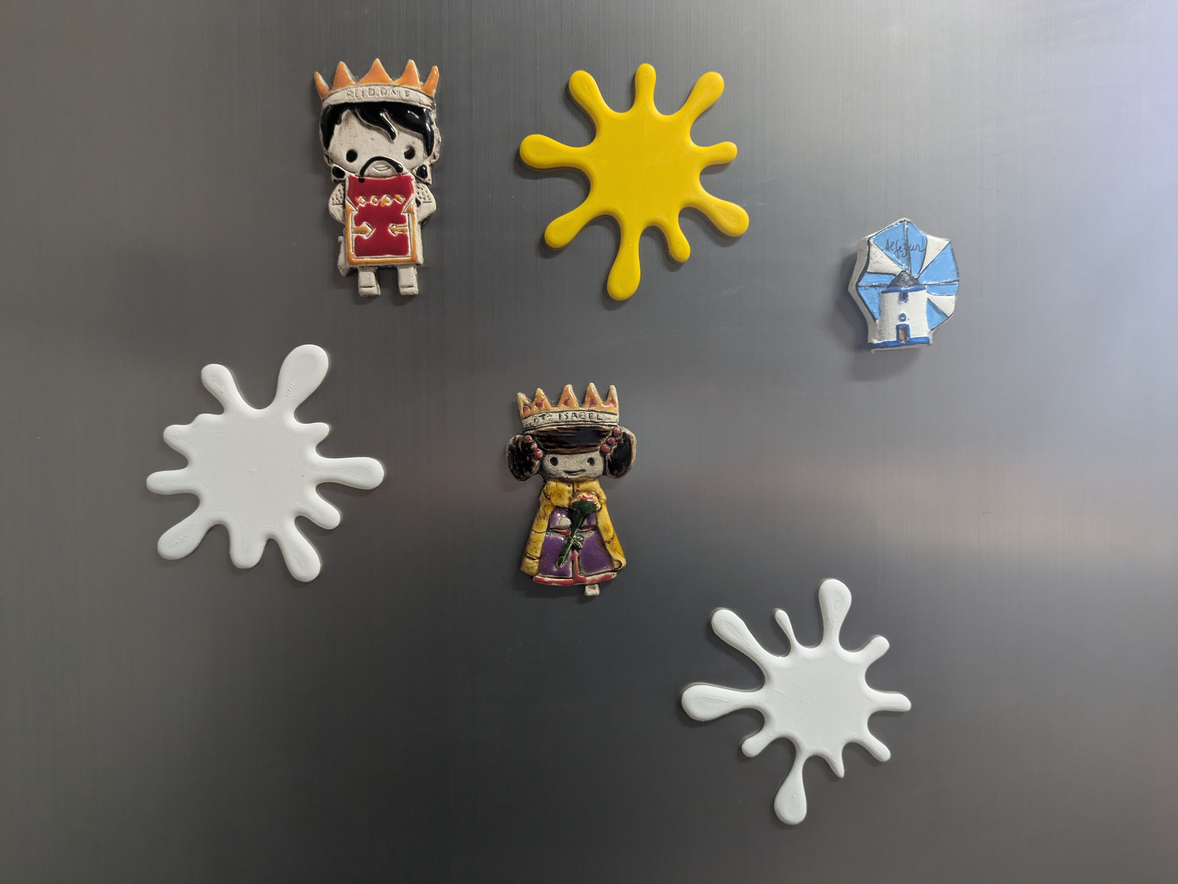 Splats Coasters Fridge Magnets BUNDLE