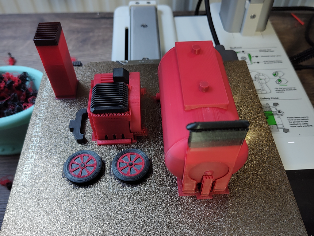 Compressor miniature 1/10