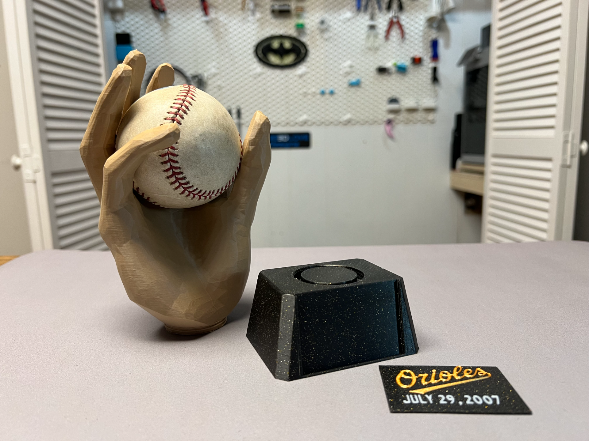 Baseball Display Hand | Ball Holder | Ball Stand