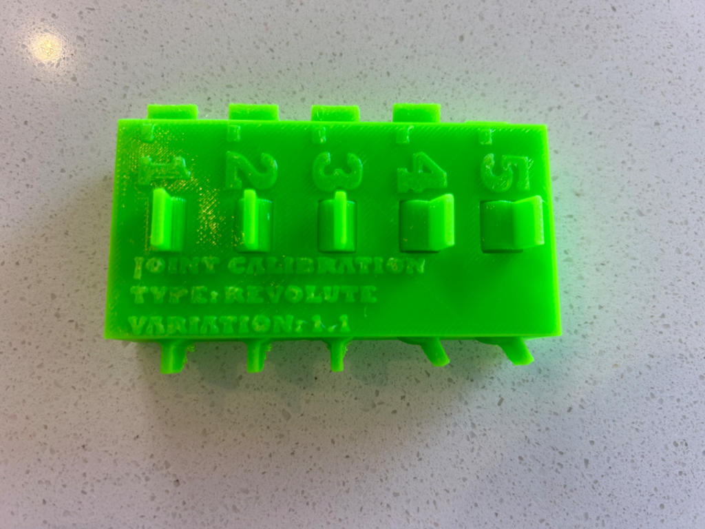 Print-In-Place Revolute Joint Calibration