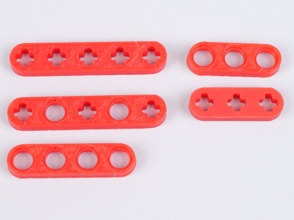 Brick-compatible beams and half-beams