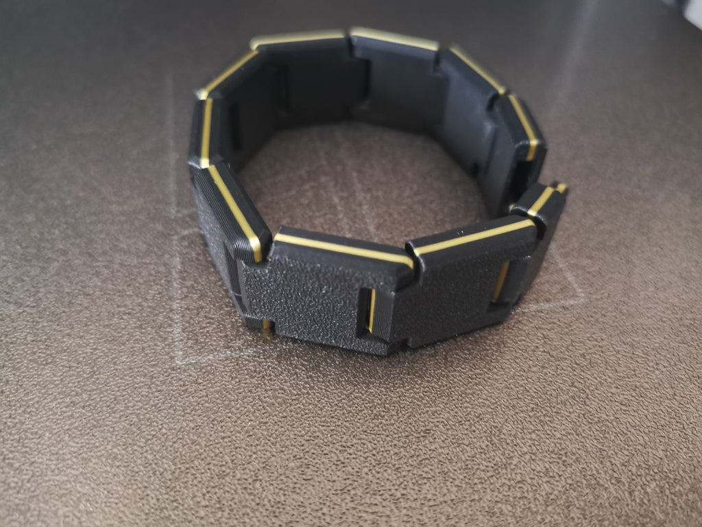 Braccialetto moderno flexi stampa in unico pezzo