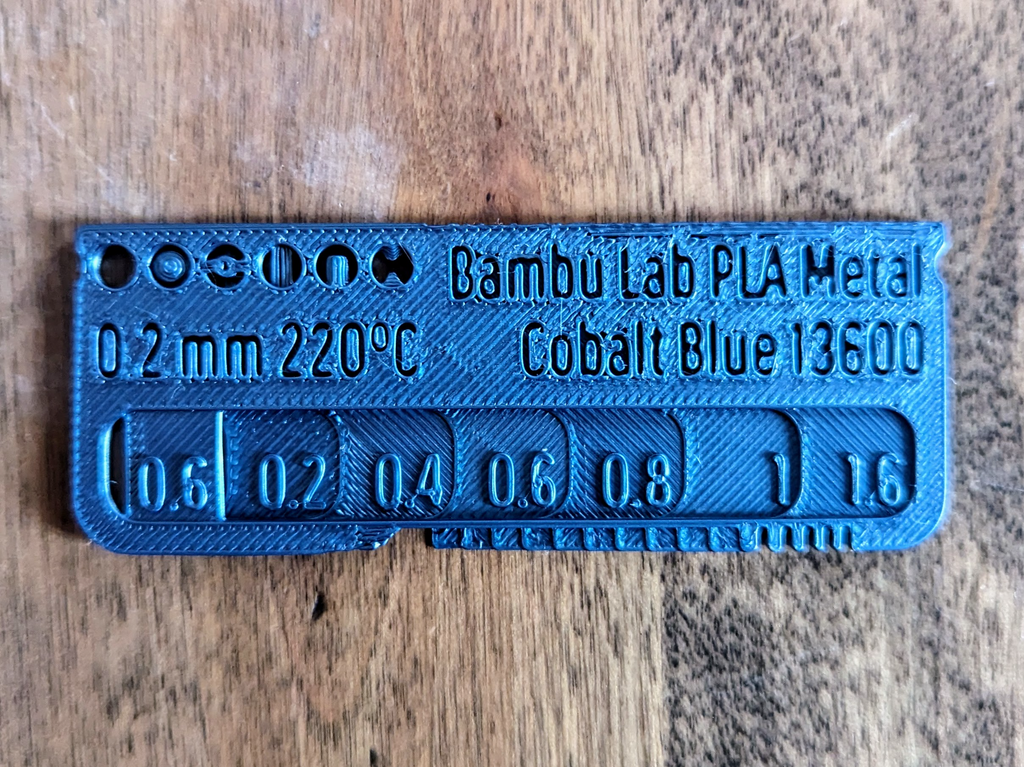 Bambu Lab PLA Filament Swatches