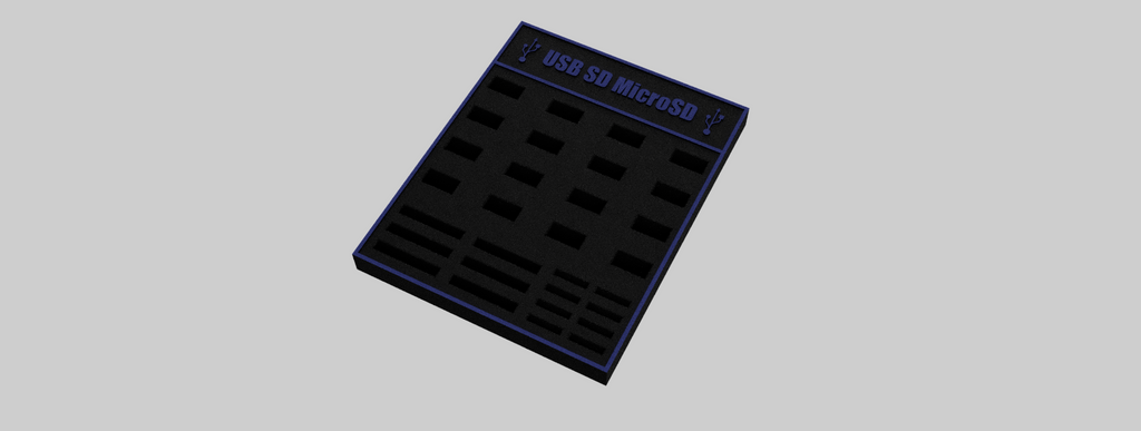 Pendrive & SD wall mount