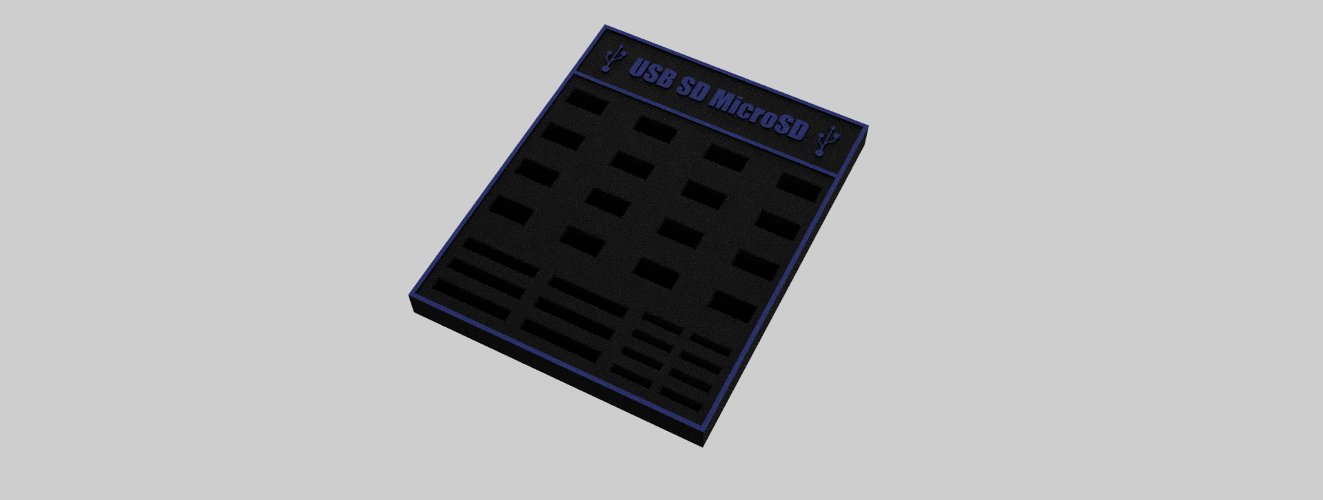 Pendrive & SD wall mount