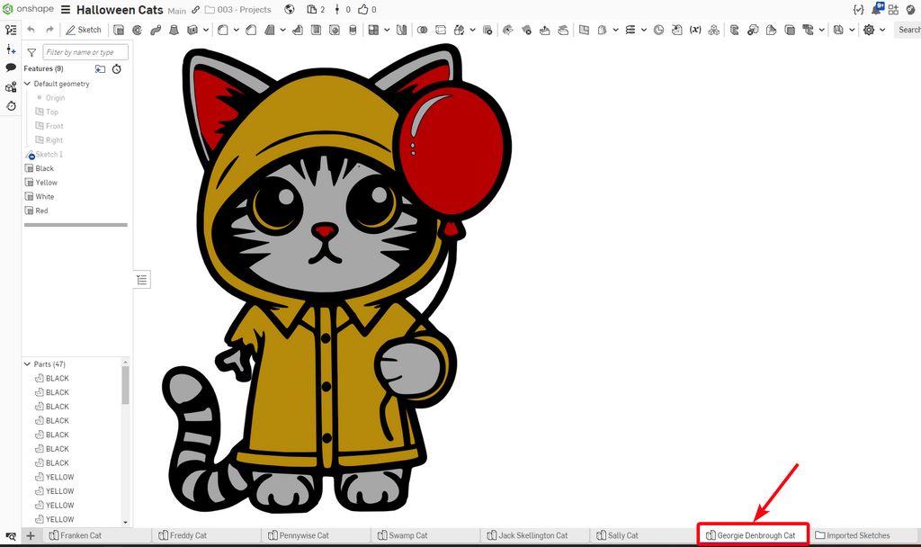 Georgie Denbrough (IT) Cat
