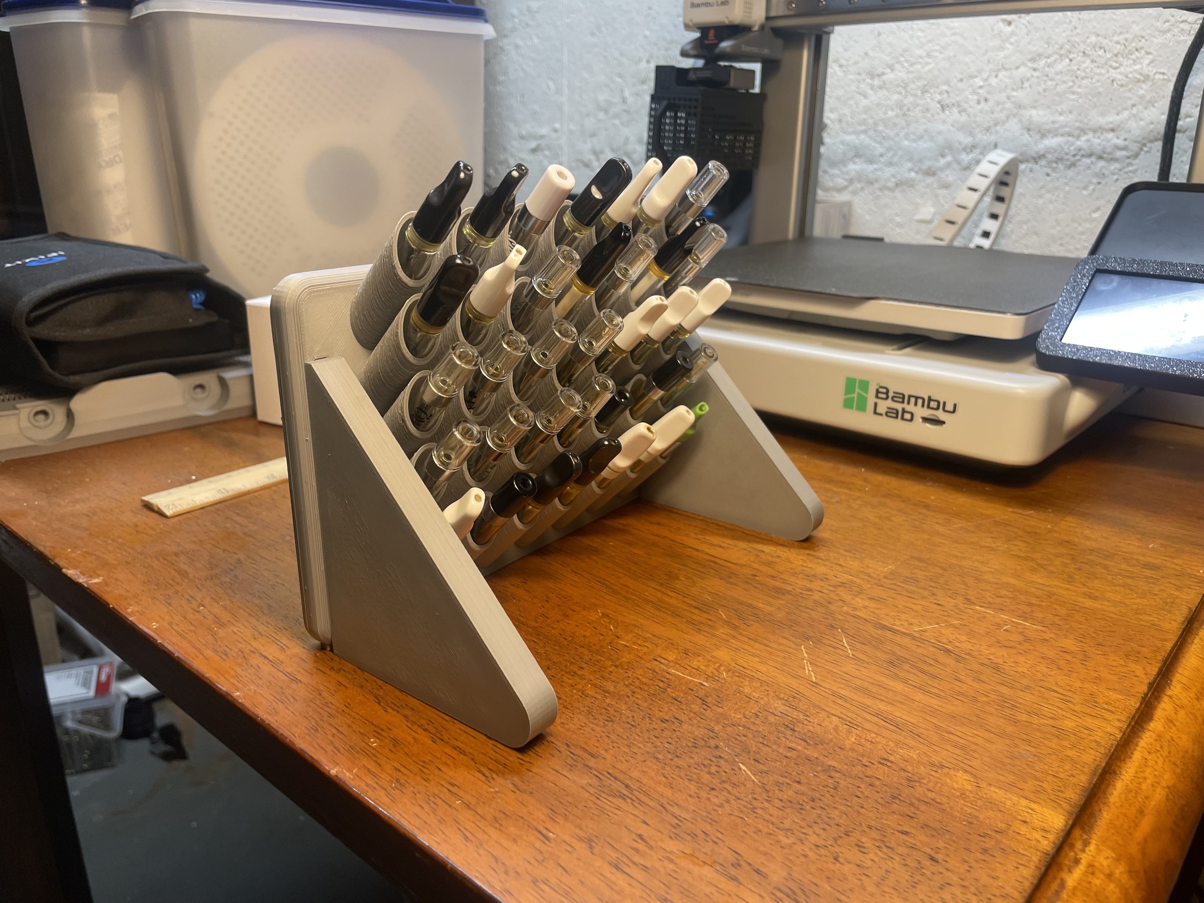 Vape Cart Display Stand Wall
