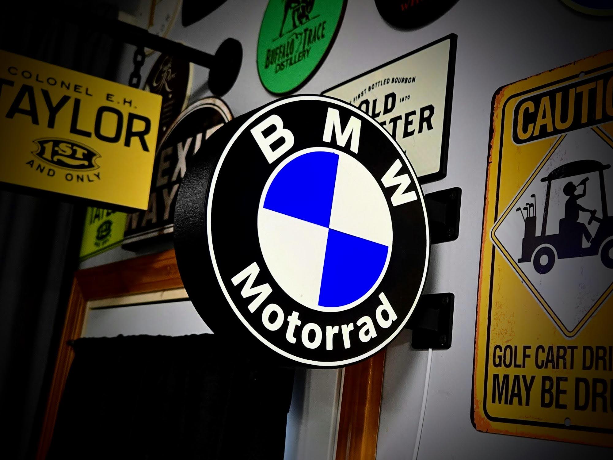 BMW MOTORRAD - 2-Sided Gas Station Lightbox Sign
