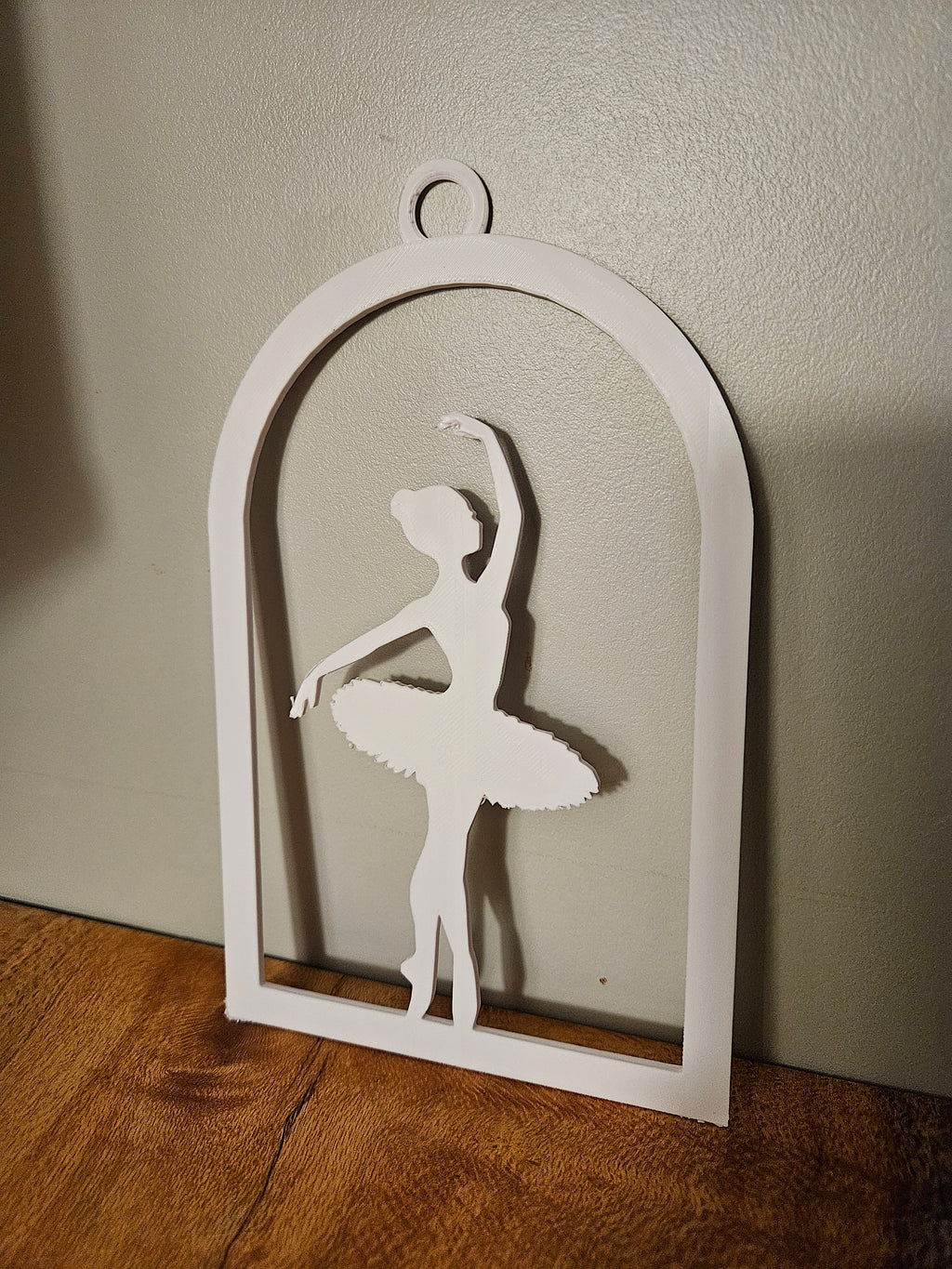 Ballerina Silhouette Wall Decoration