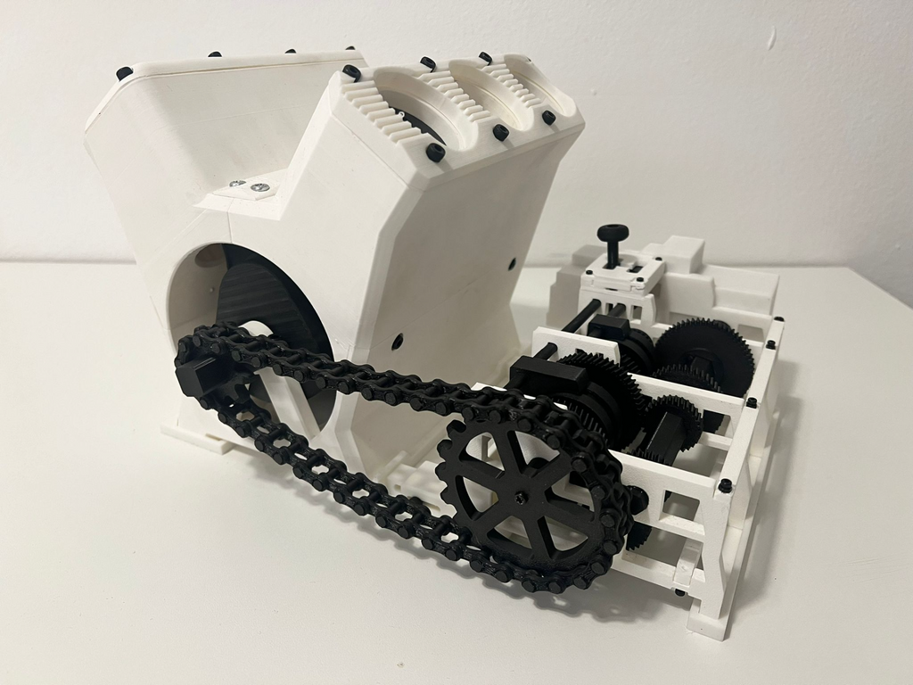 V6 Engine - V6 Motor + 4 Gang Schaltgetriebe