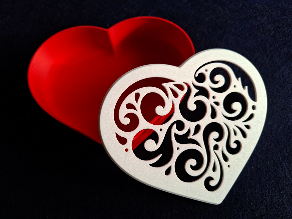 Valentine's Day Heart Box