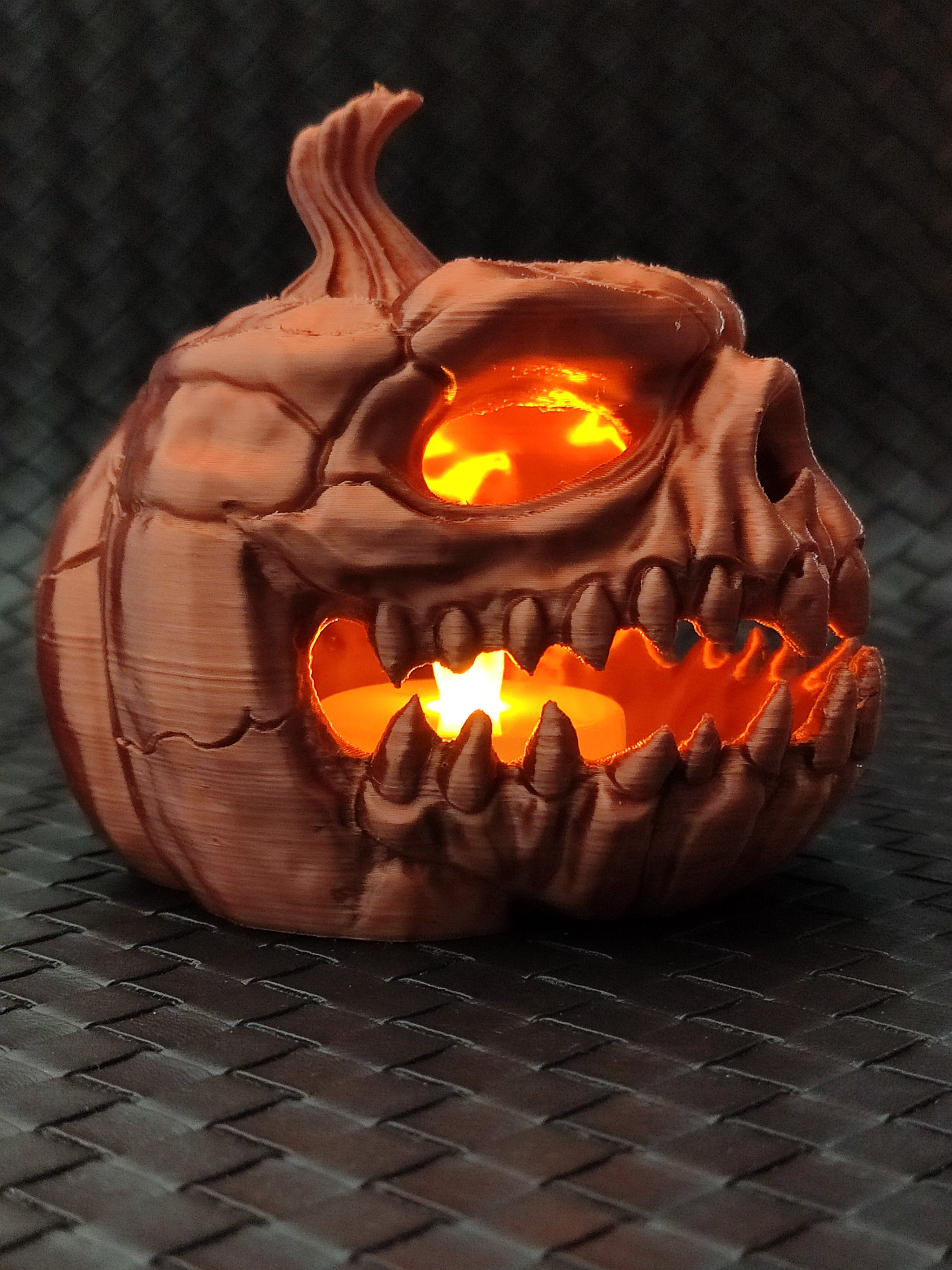 Cursed LED Tealight Set / Halloween edition (5PCS)
