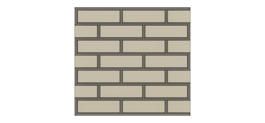 Brick wall texture tool for modeling (clay, etc.)