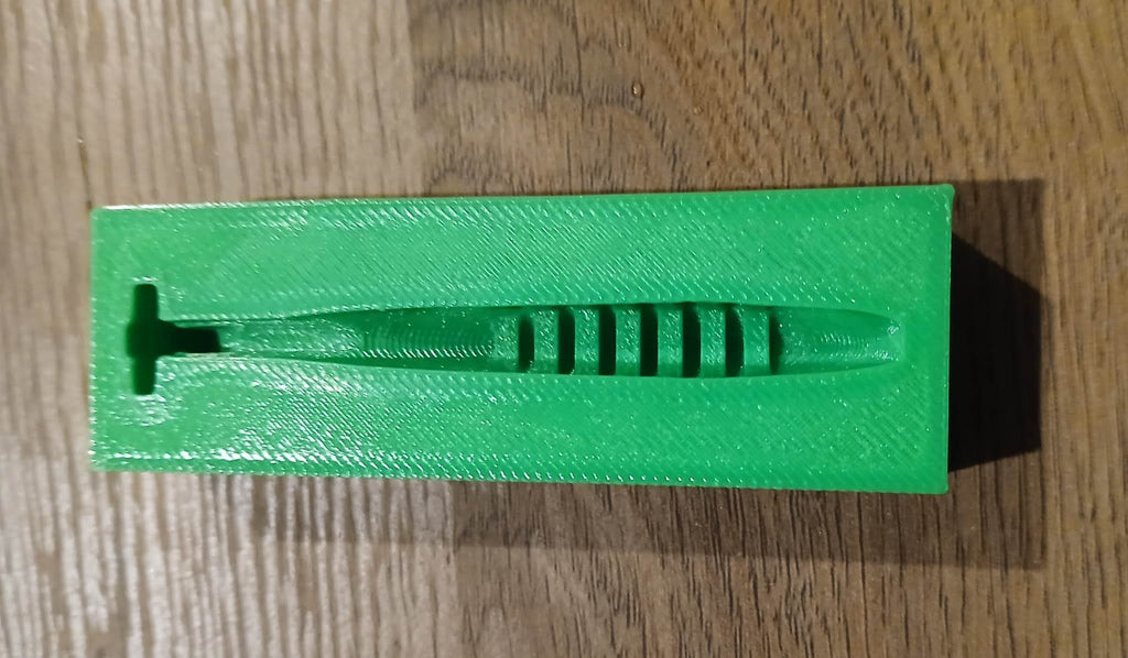 2.8 inch soft plastic swim bait mold