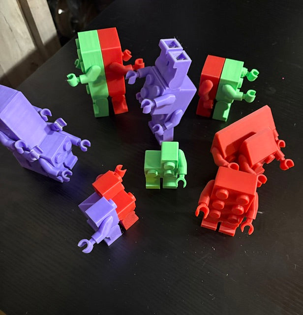 Brick Blocks Minifigs Pieces