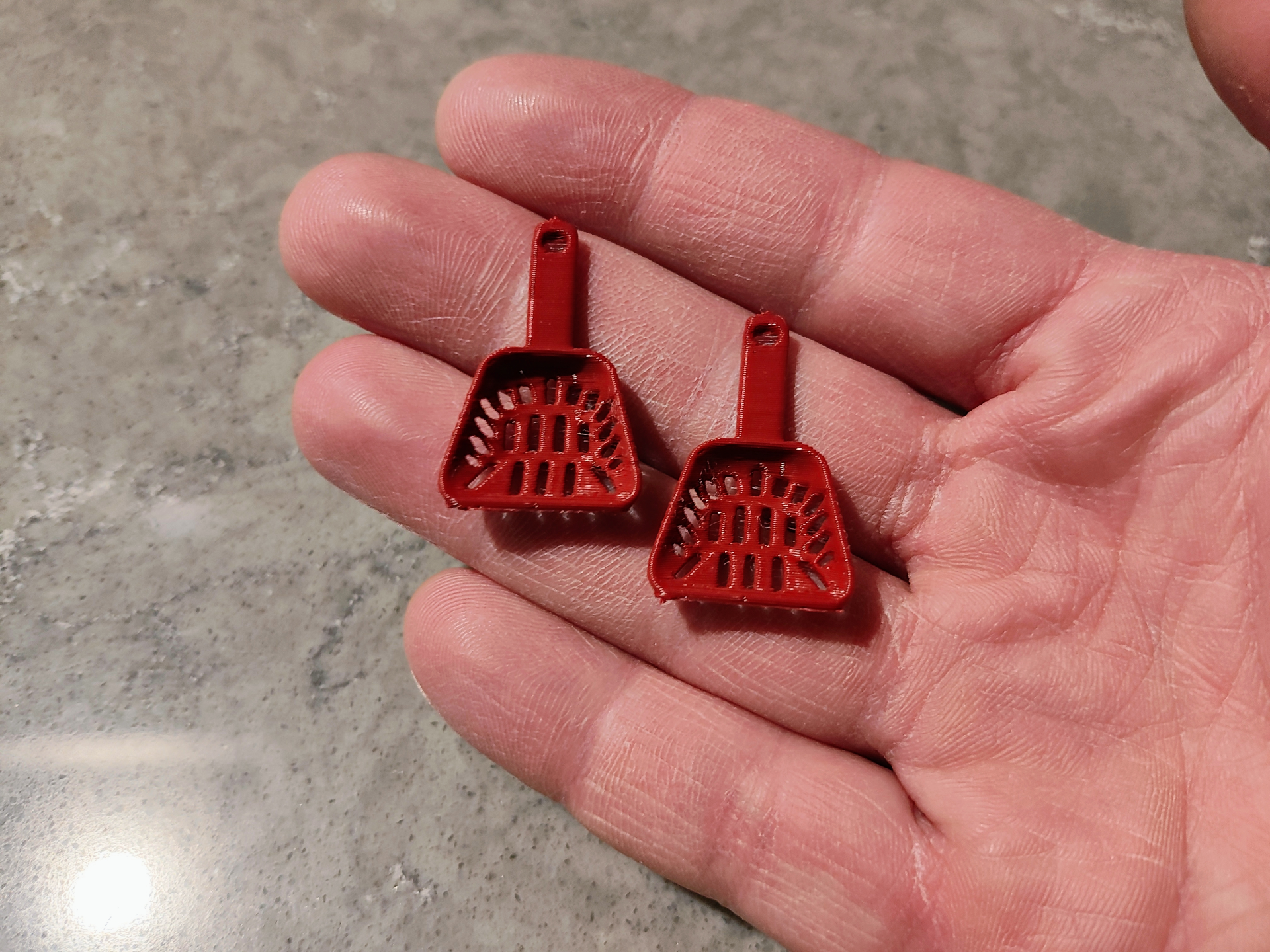 Cat Litter Scooper Earrings