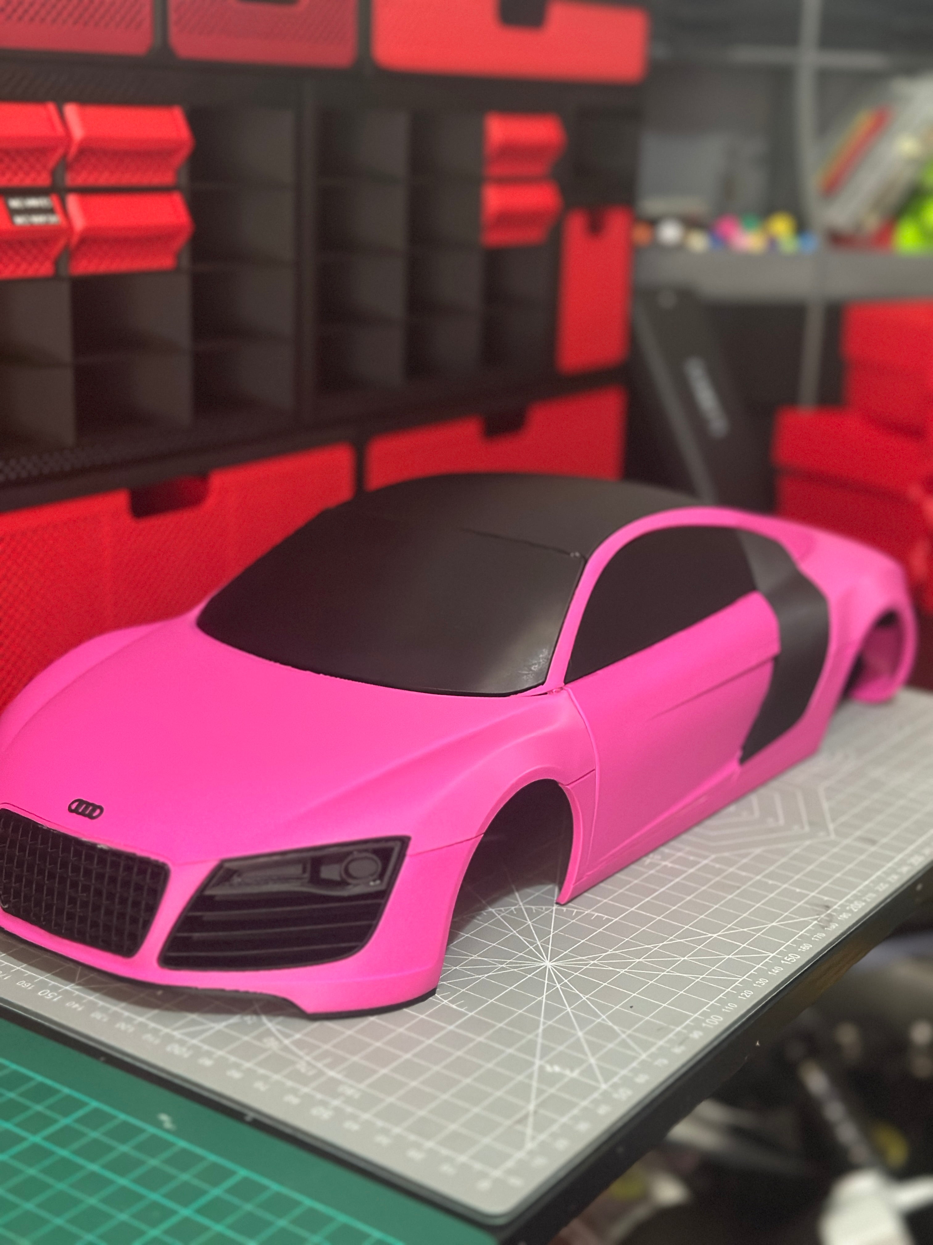 1/10 Audi R8 RC Shell