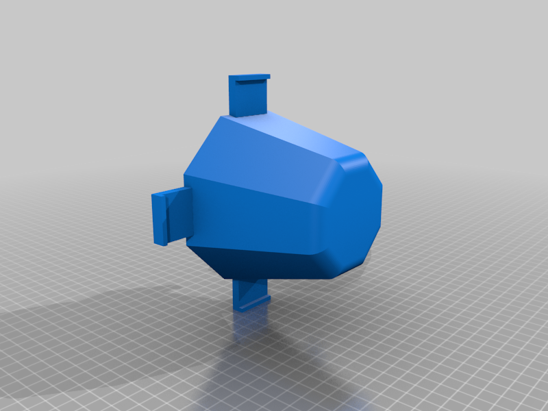 Mold for a geometric pot
