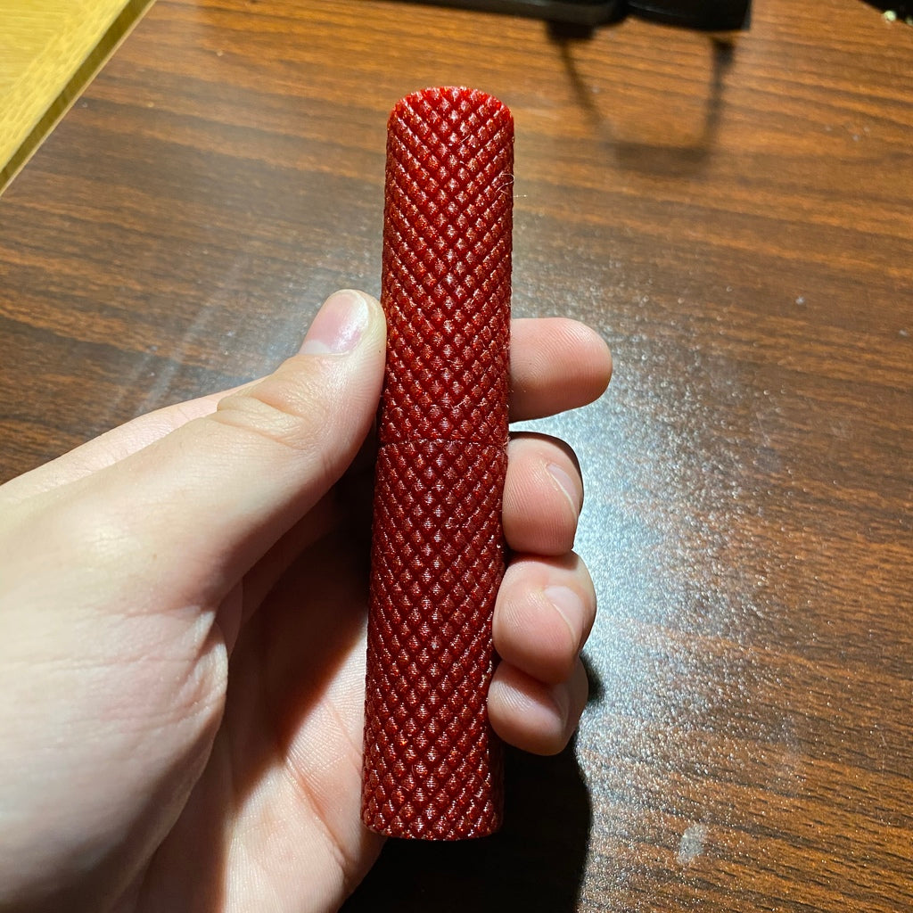 Knurled DynaVap Container for Most DynaVap Sizes