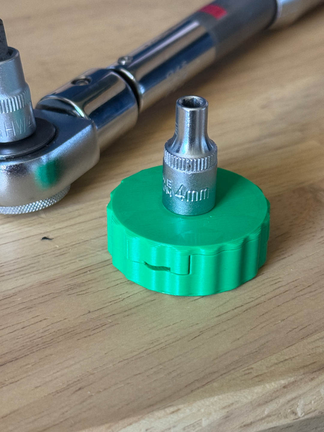 Ratcheting Torque Wrench for Nozzle by Bondtech