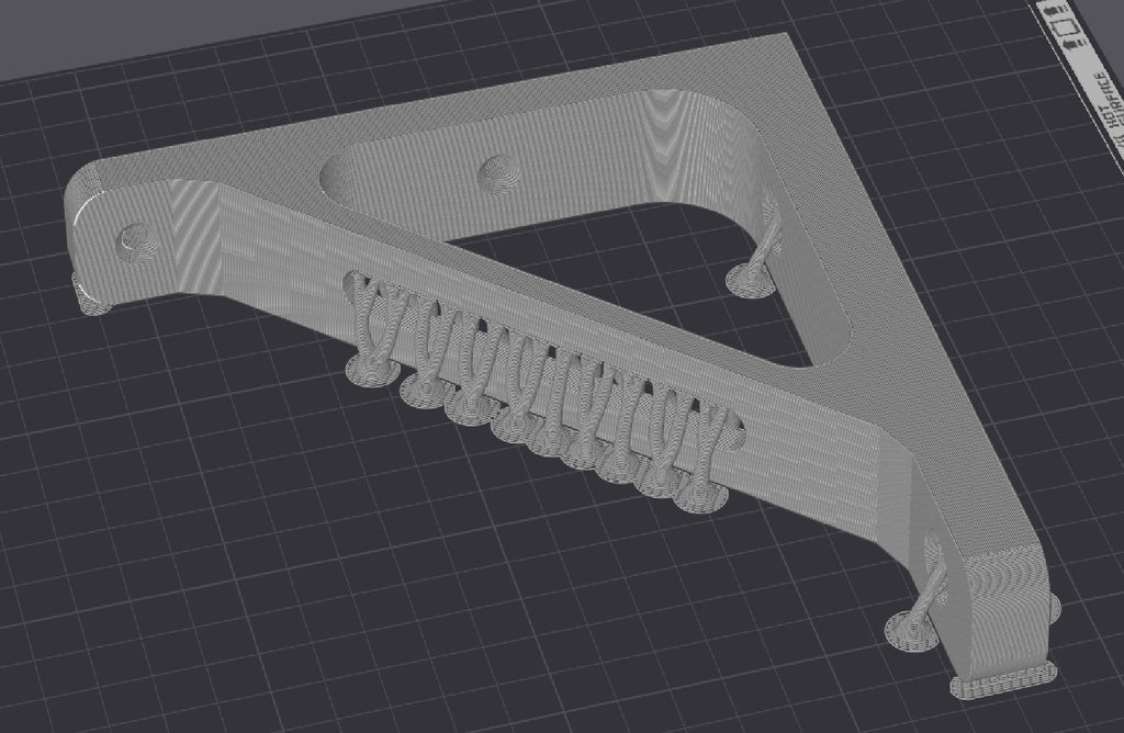 Heavy-Duty Reinforced Shelf L-Bracket