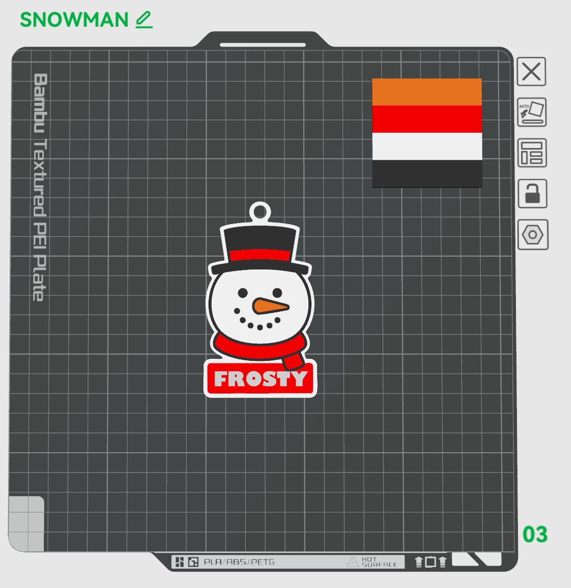 Custom Christmas Ornaments - Editable Nameplates