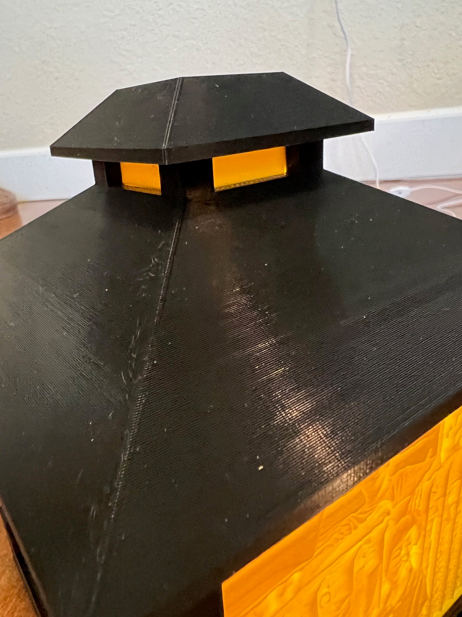 Lithophane Light Photo Box with AC plug and C7 LED bulb