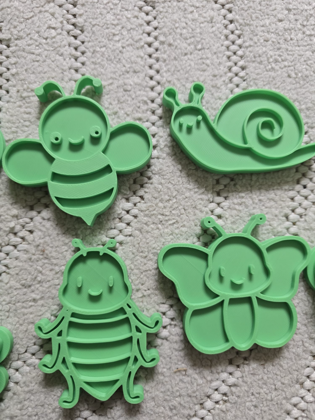 Cute Bug Insect Animals Playdoh Cookie Cutter Clay