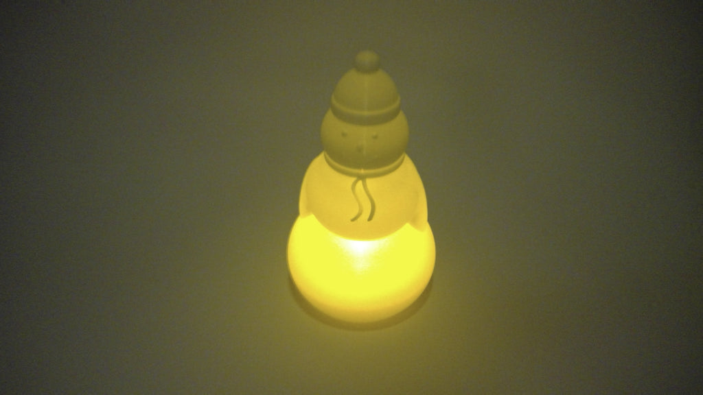 Teelichtschneemann