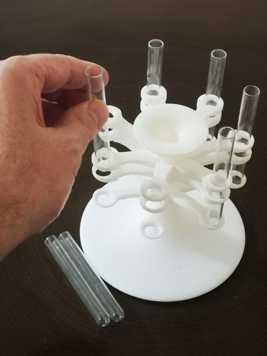 Lotus Test Tube Stand