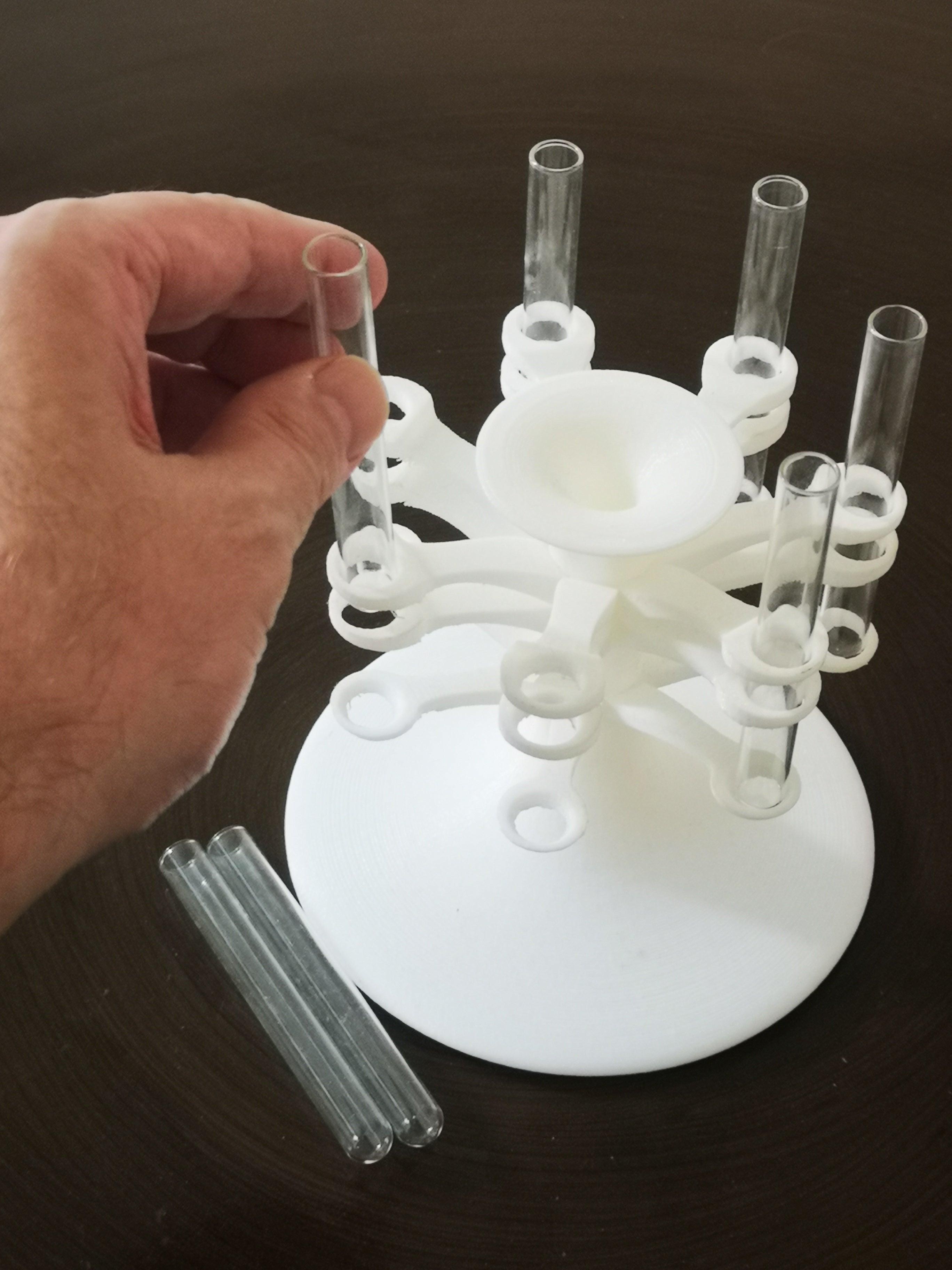 Lotus Test Tube Stand