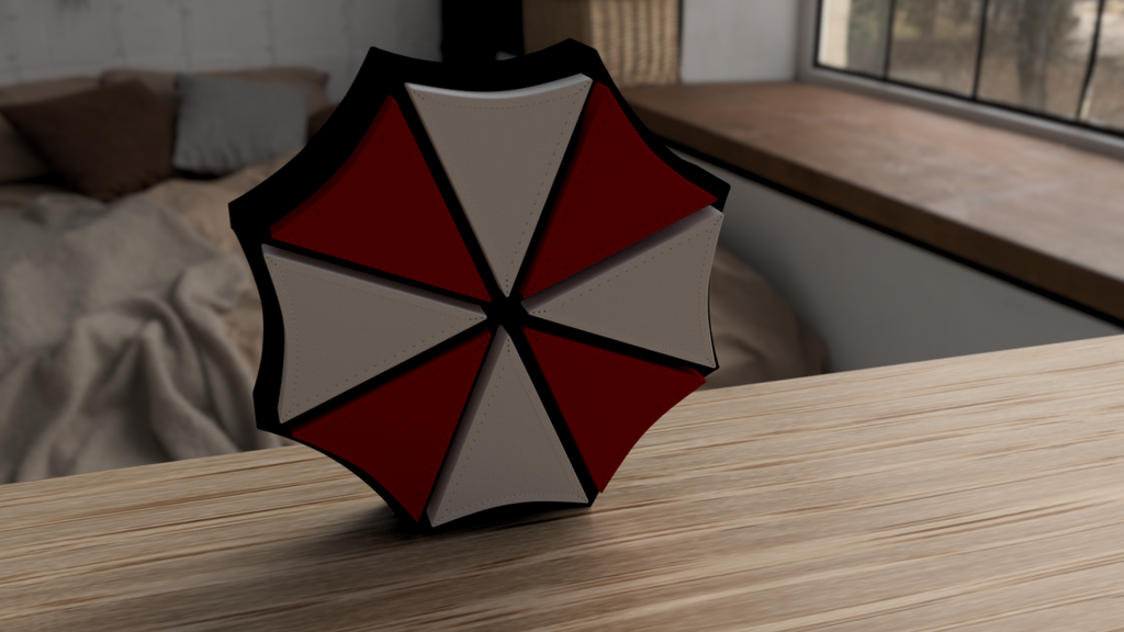 Umbrella Corp. Logo decoration (Resident Evil)