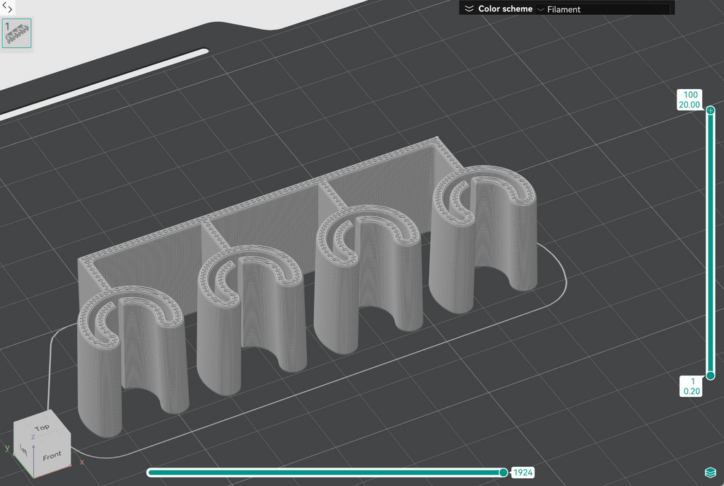 Toothbrush head holder for OralB