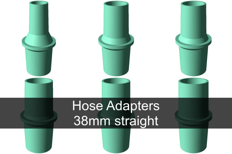 Vacuum hose adapters for all common sizes
