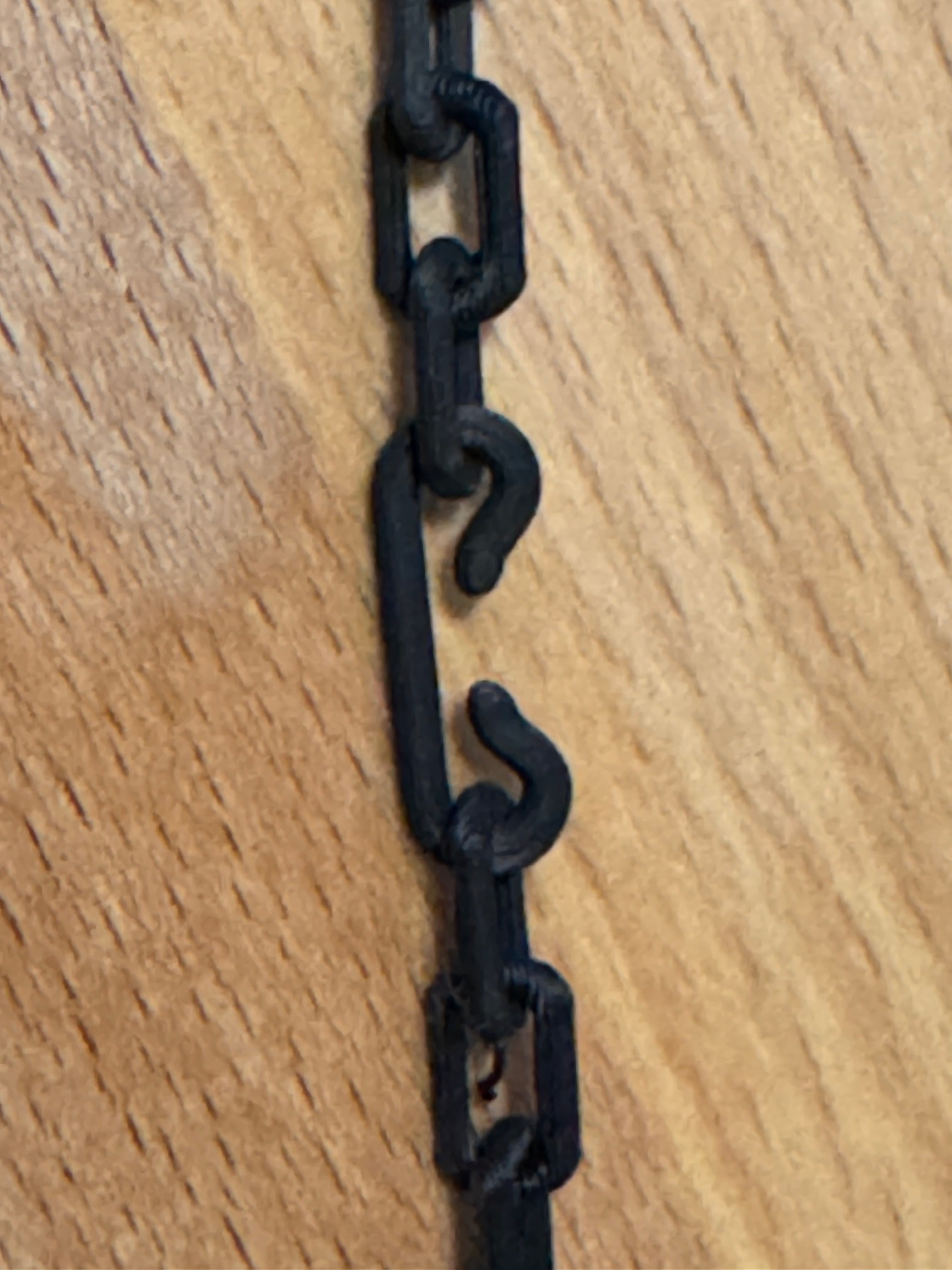 print in place chain necklace