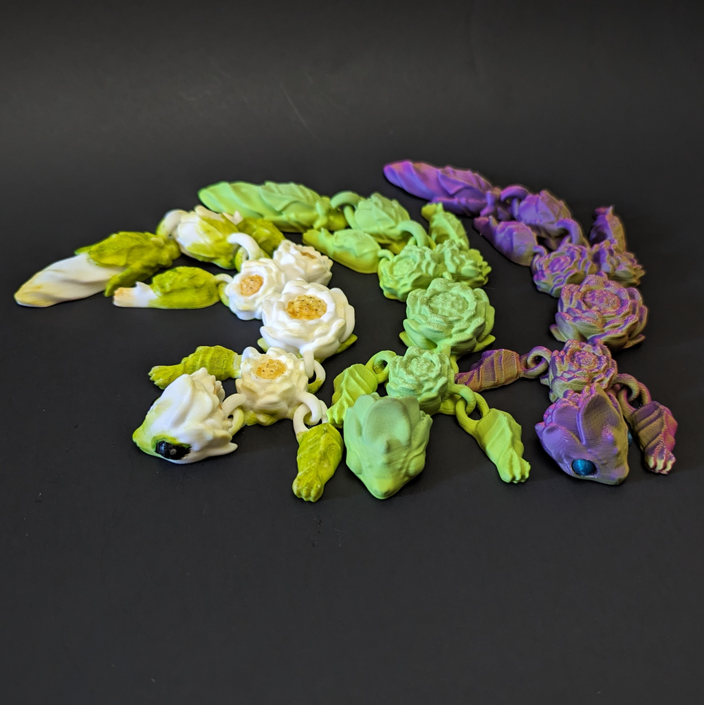Articulated Lotus Dragon