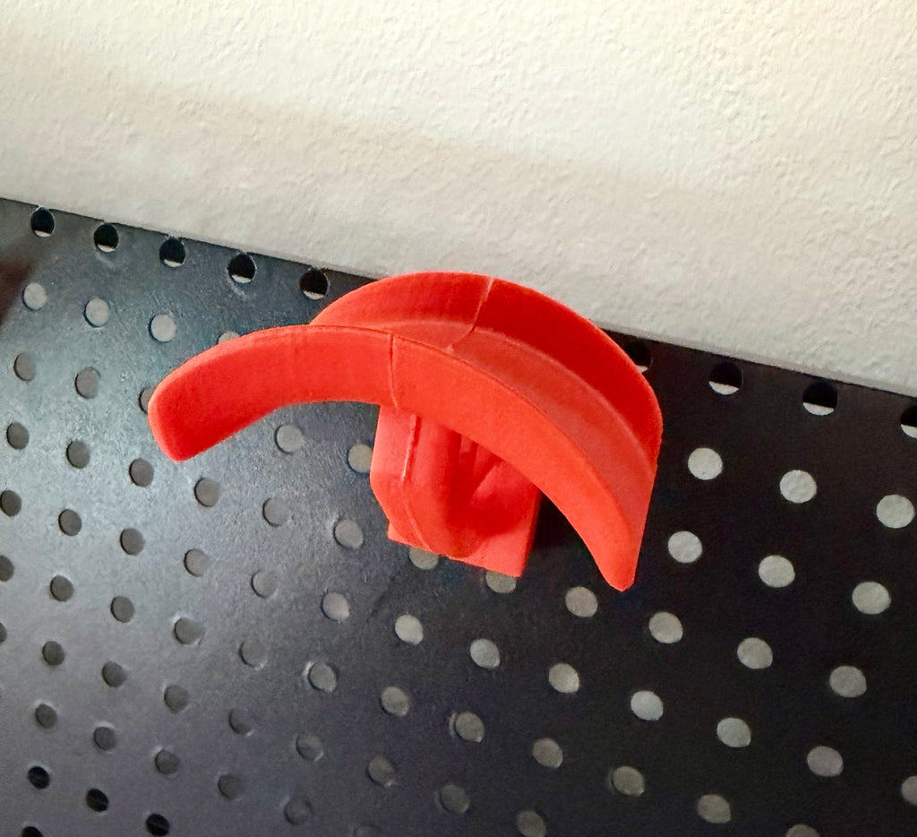 Pegboard Headphone Holder (6mm / 16mm)