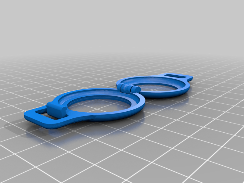 *Apple AirTag Keyring Case Print in Place