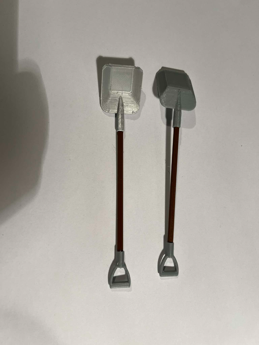 Shovel 1:10 and 1:12 for RC car, miniature