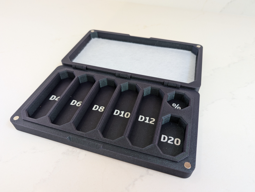 Opinionated D&D Dice Box & Tray
