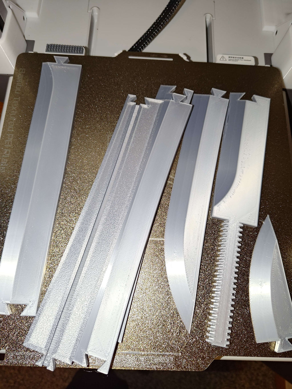 Pirate Sword (100% 3D-Printed with optional Glue)